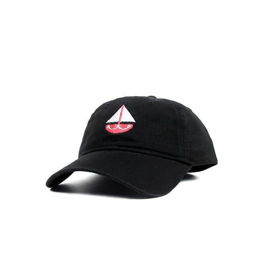 Kids Black Boat Funday Cap
