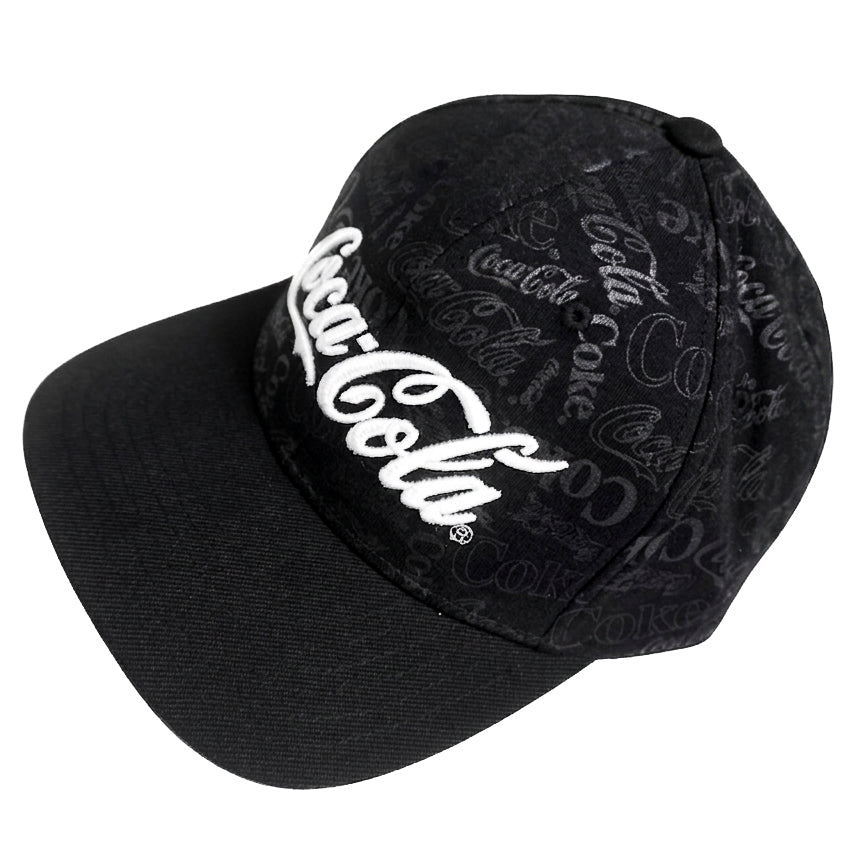 Coca-Cola Black Gloss Limited Edition Snapback
