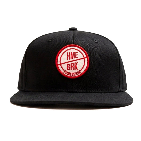 HME/BRK Black Snapback Cap
