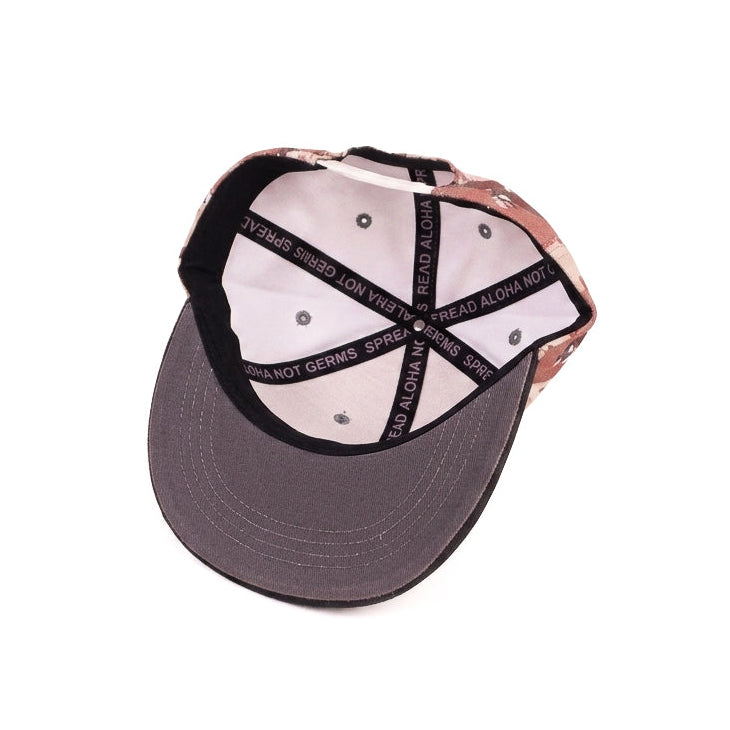 Go For Broke Bull Limited Edition Camo Snapback Cap