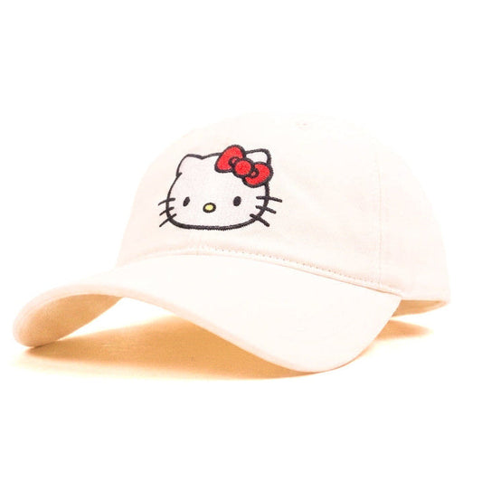 Hello Kitty White Bockless Cap