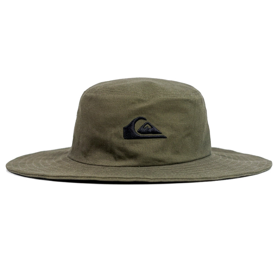 Olive Green Boonie Hat With Chin Cord