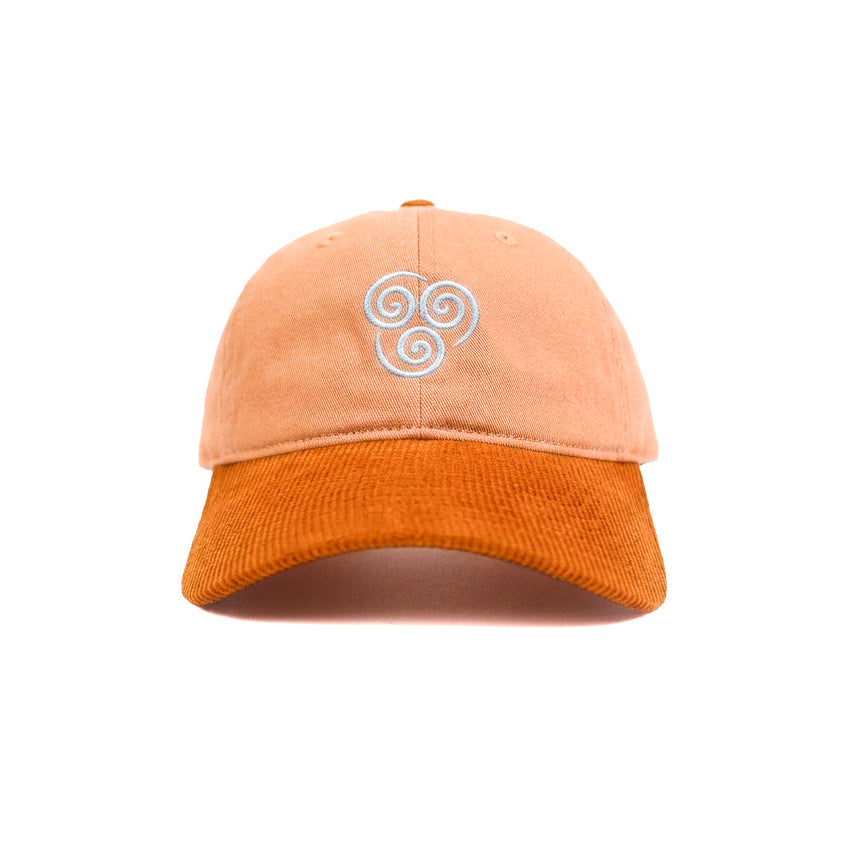 Air Sign Orange Cuordoroy  Bockless Cap