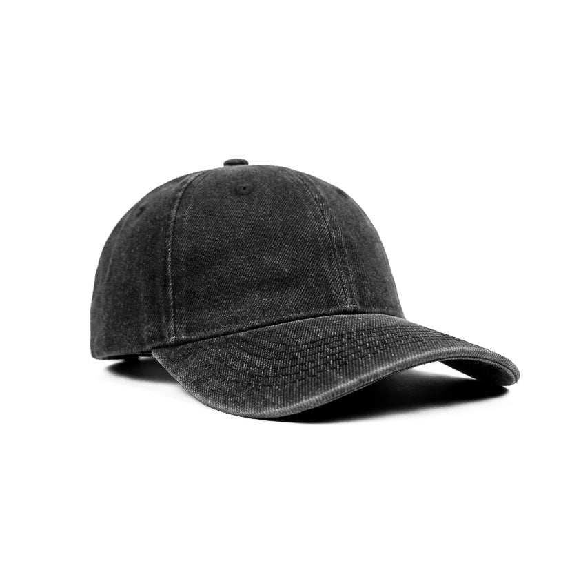 Plain Black Jeans Cap