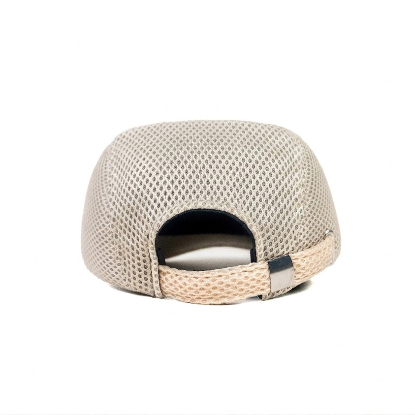 White Black Vintage Newsboy Cap