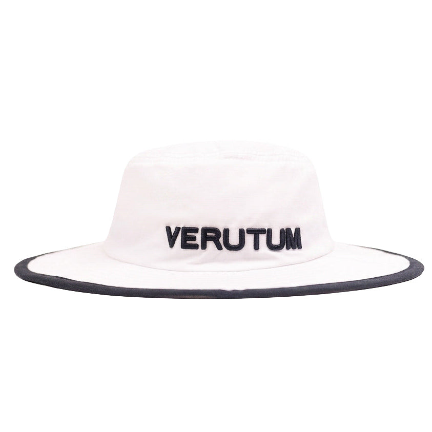 Verutum White Tridant Bucket Hat
