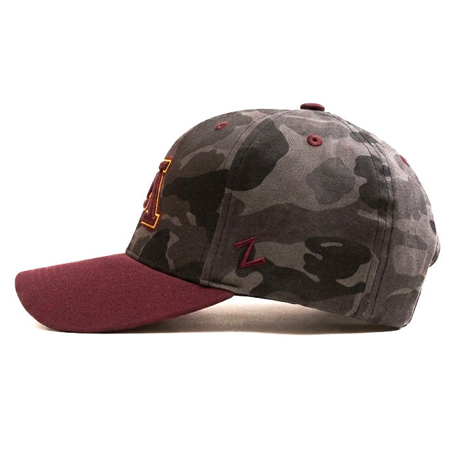 M Grey Camo Fitted  Cap