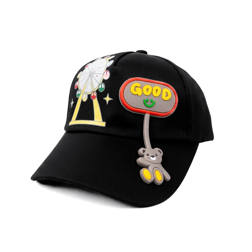 Good Teady Black Kids Cap