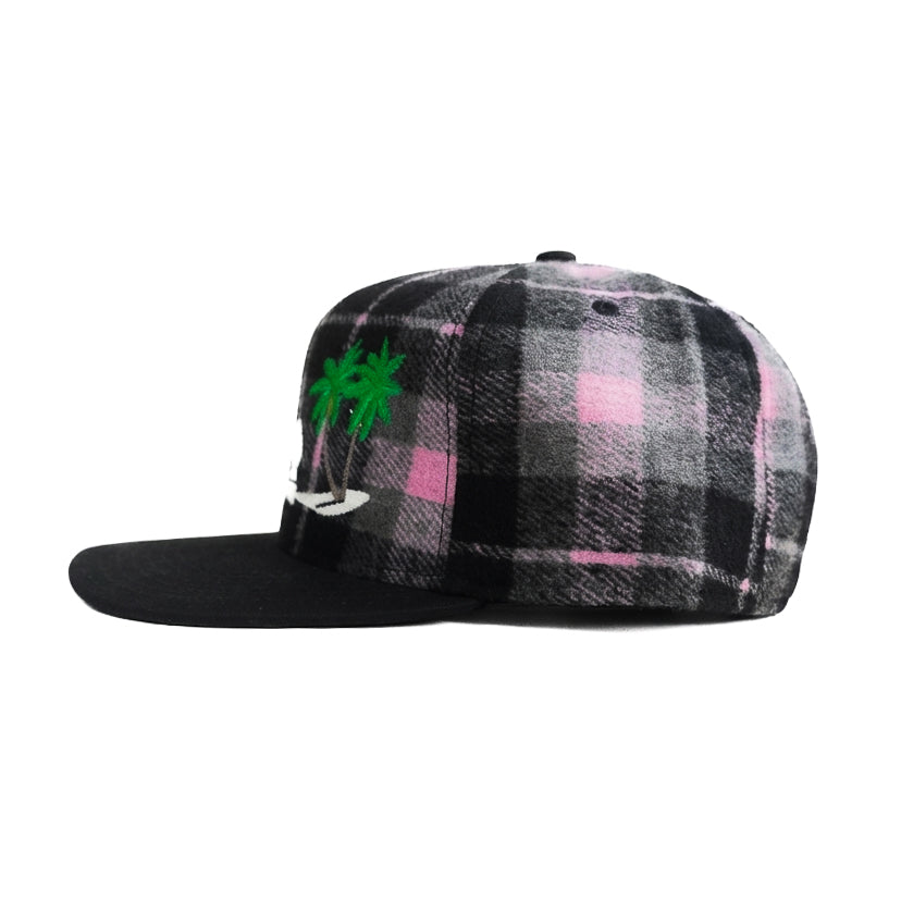LA Pink Black Beach Limited Edition Snapback Cap
