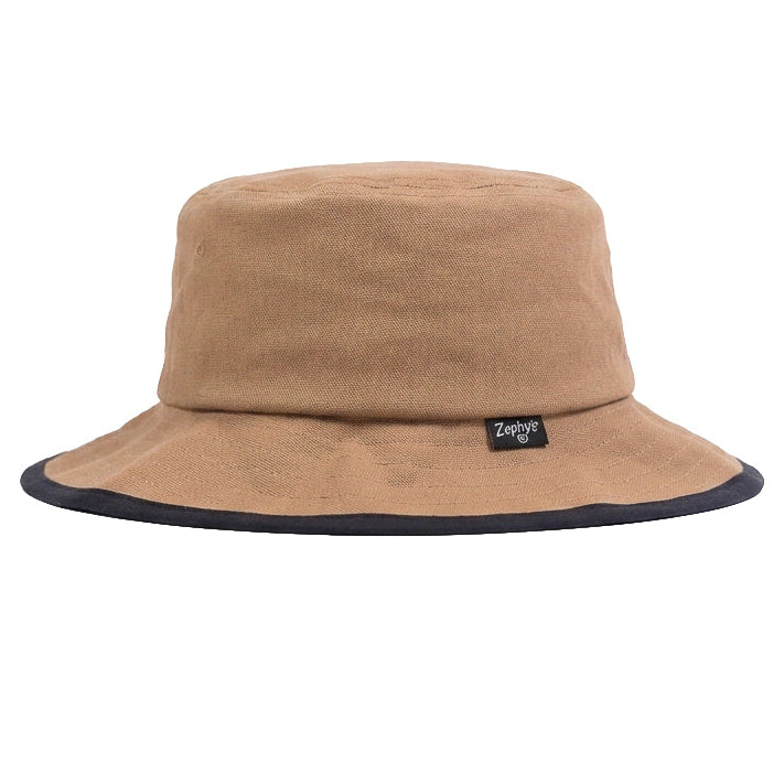 Zephyr NY Khaki Bucket Hat