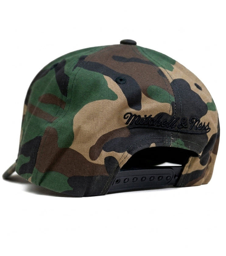 Celtic Army Mitchell and Ness Camo Snapback