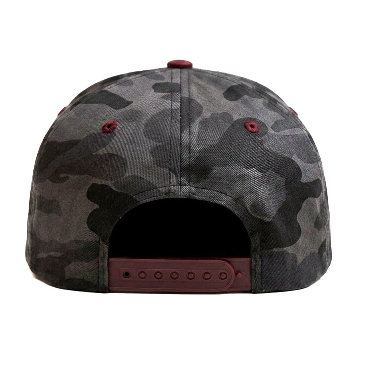 M Grey Camo Fitted  Cap