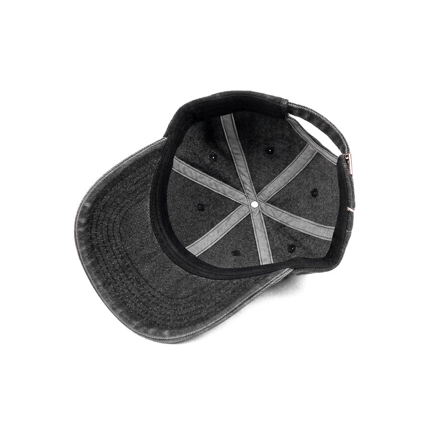 Plain Black Jeans Cap