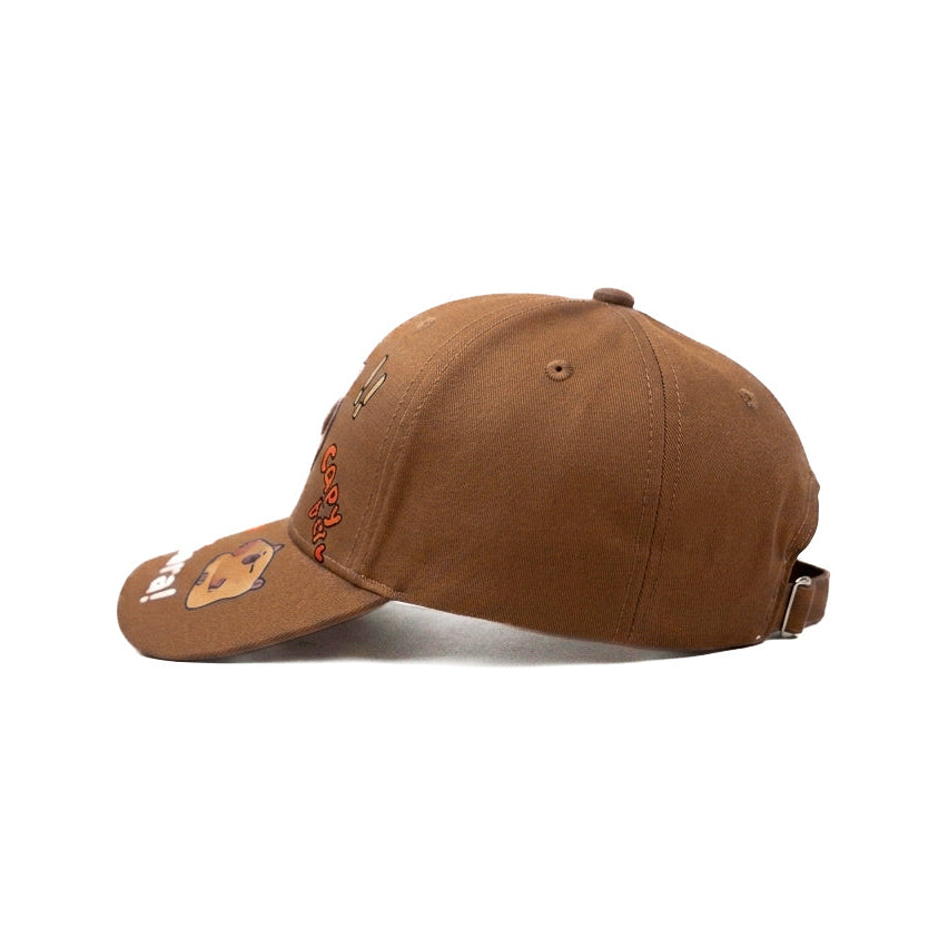 Brown Capybara Funday Kids Cap