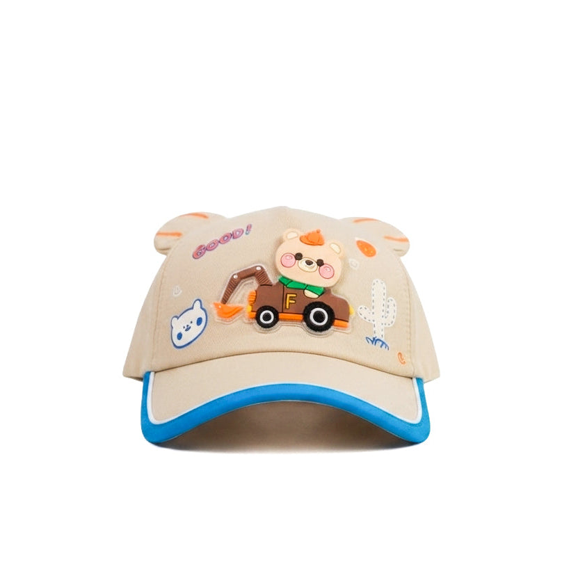 Beige Teady's Joy Ride Funday Kids Cap