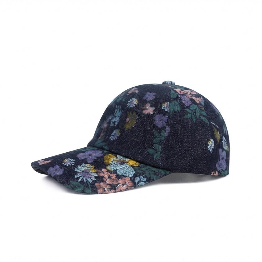Kids Midnight Floral Funday Cap