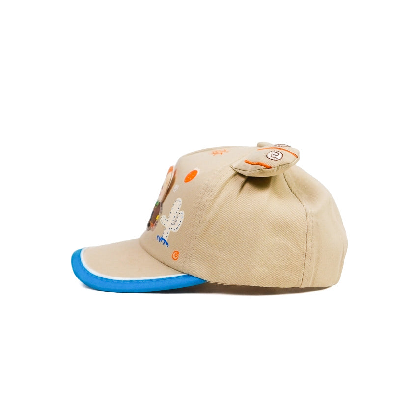 Beige Teady's Joy Ride Funday Kids Cap