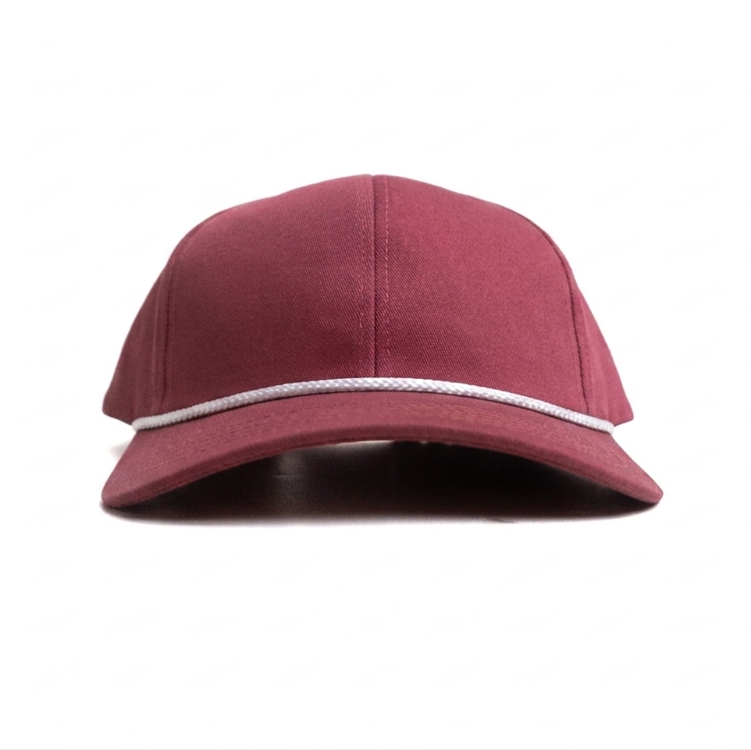 Rope Mode Maroon Snapback Cap