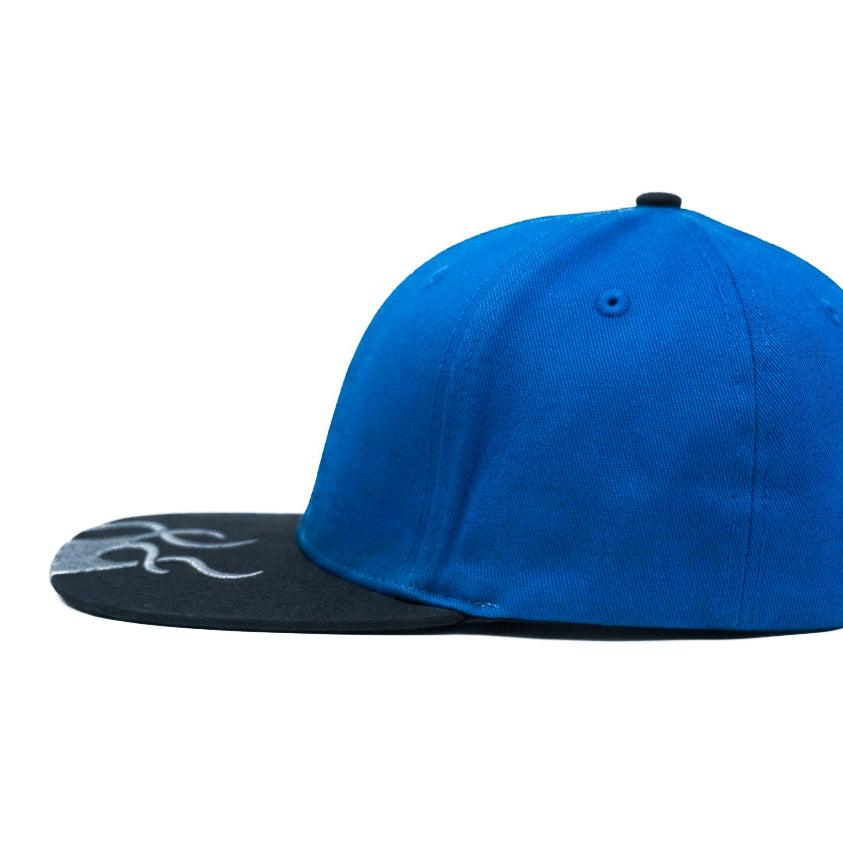 X Blue Snapback Cap