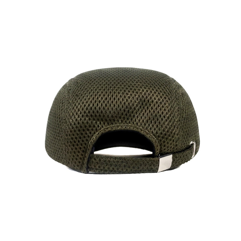 Green Brown Vintage Newsboy Cap