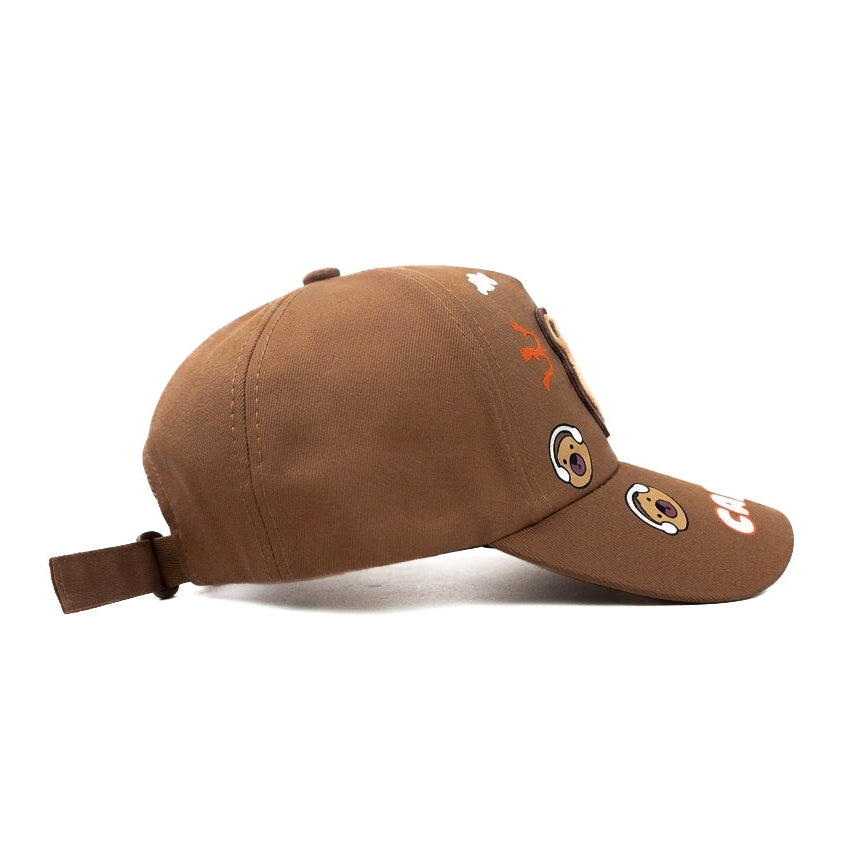 Brown Capybara Funday Kids Cap