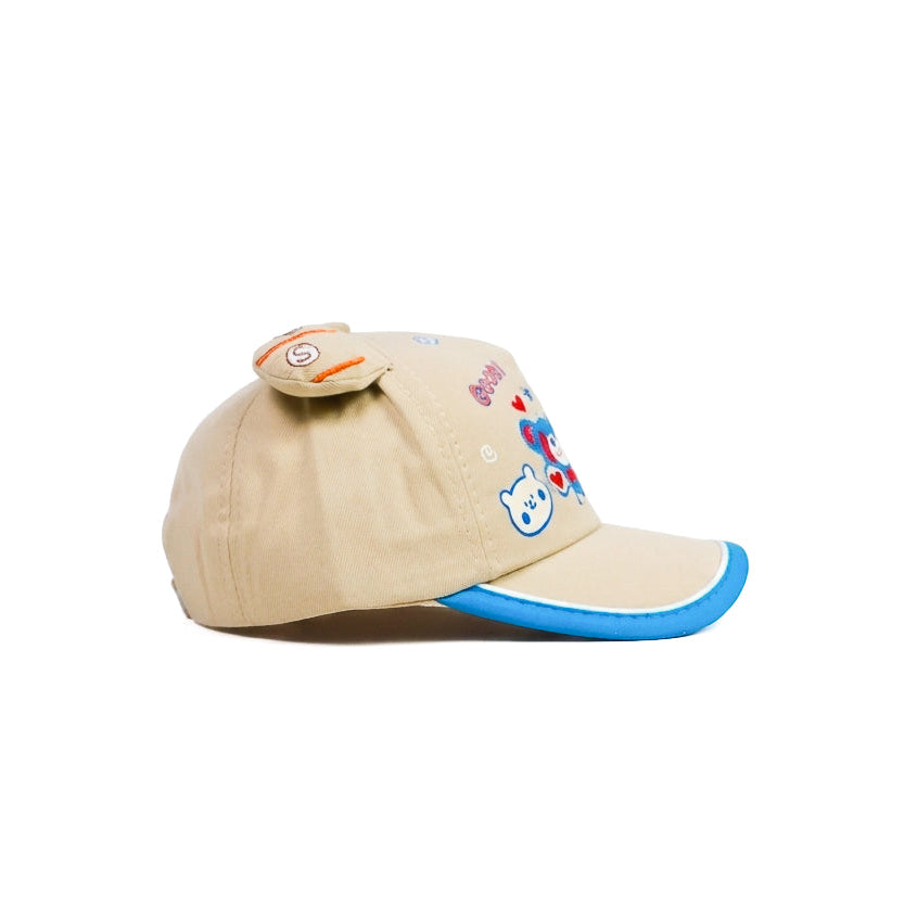 Beige Teady's Joy Ride Funday Kids Cap