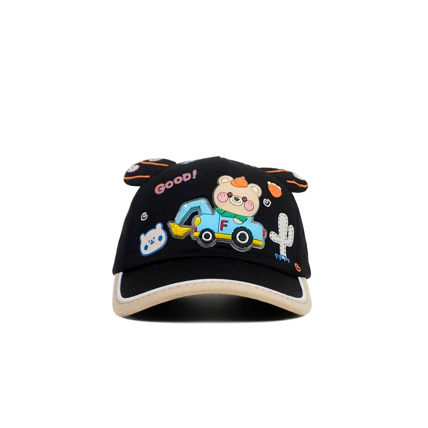 Black Teady's Joy Ride Funday Kids Cap