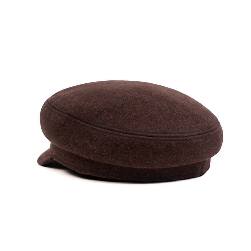 Brown Courtyard Newsboy Cap