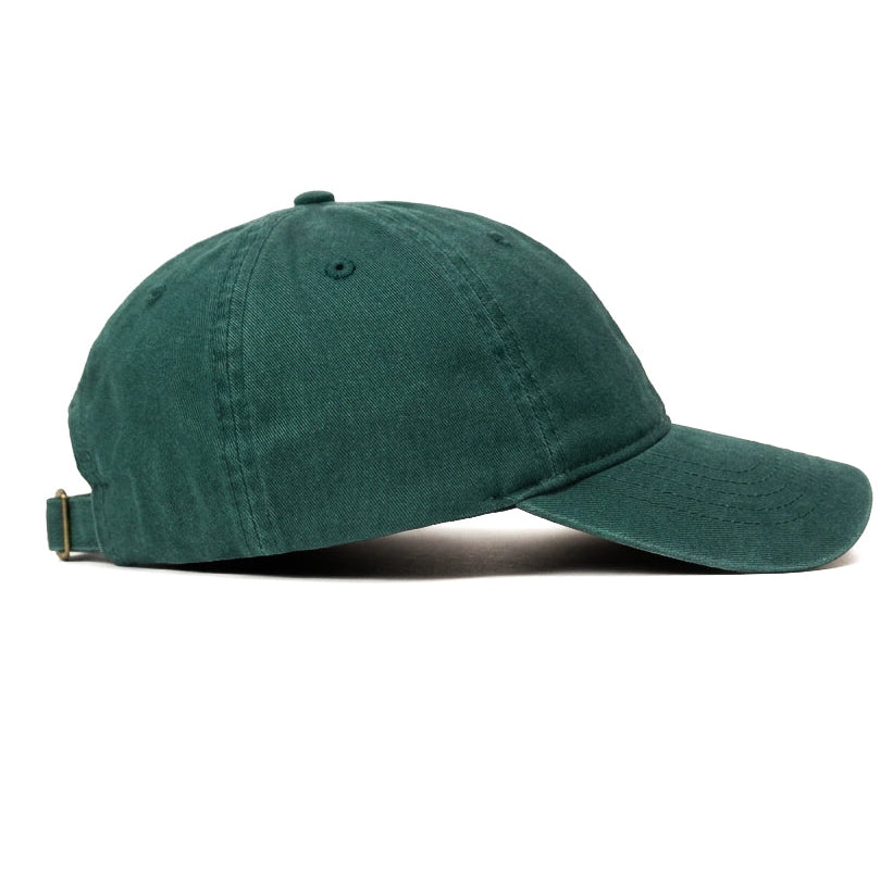 Ponytail Scrubed Deep Green Jeans Cap