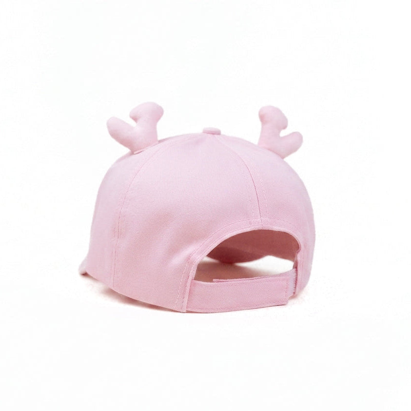 Baby Pink Girraff Kids Funday Cap
