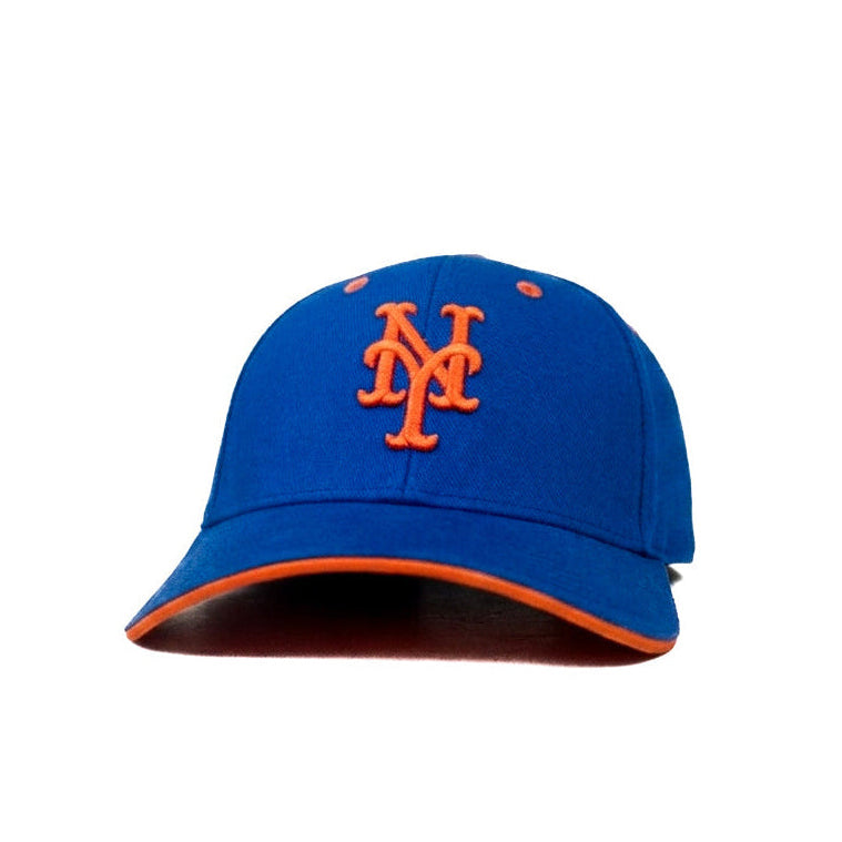 NY Blue Orange Snapback Cap