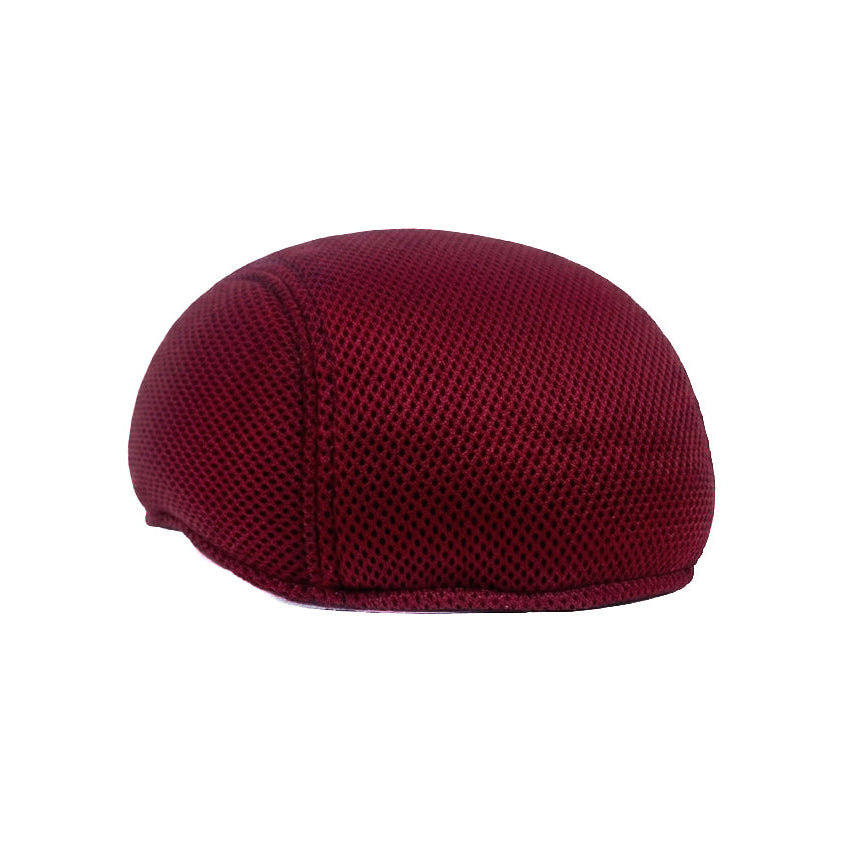 Red Vintage Newsboy Cap