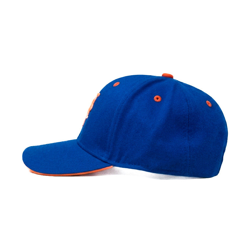 NY Blue Orange Snapback Cap
