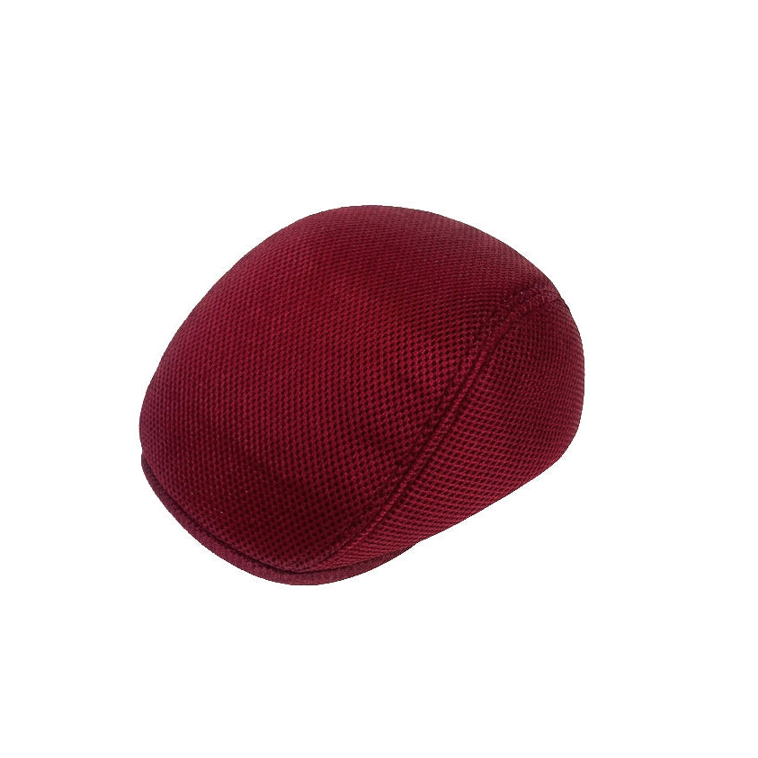 Red Vintage Newsboy Cap