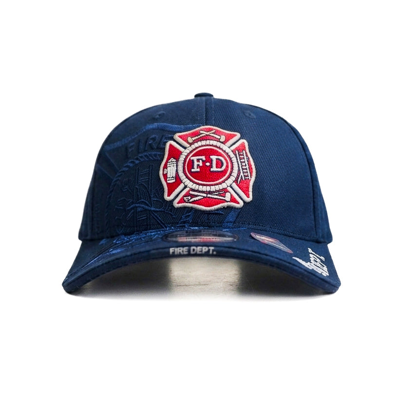 Fire Dept. Embroided Snapback Cap