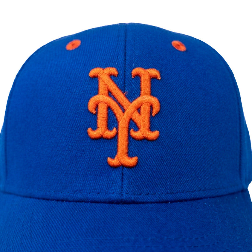 NY Blue Orange Snapback Cap
