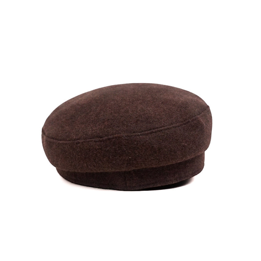 Brown Courtyard Newsboy Cap