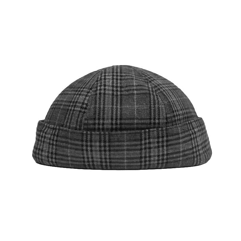 Grey Checked Docker