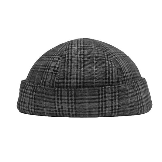 Grey Checked Docker