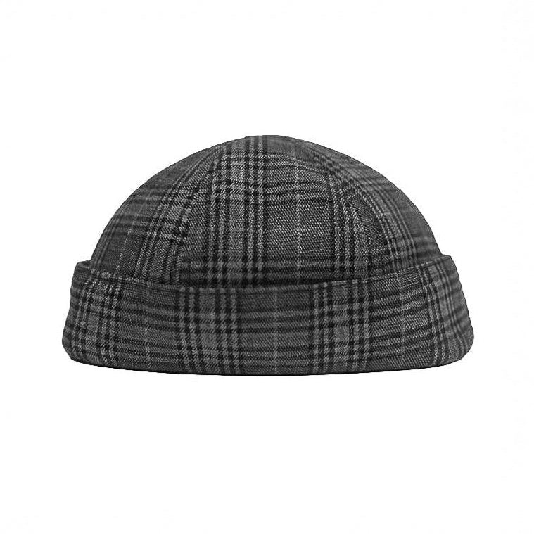 Grey Checked Docker