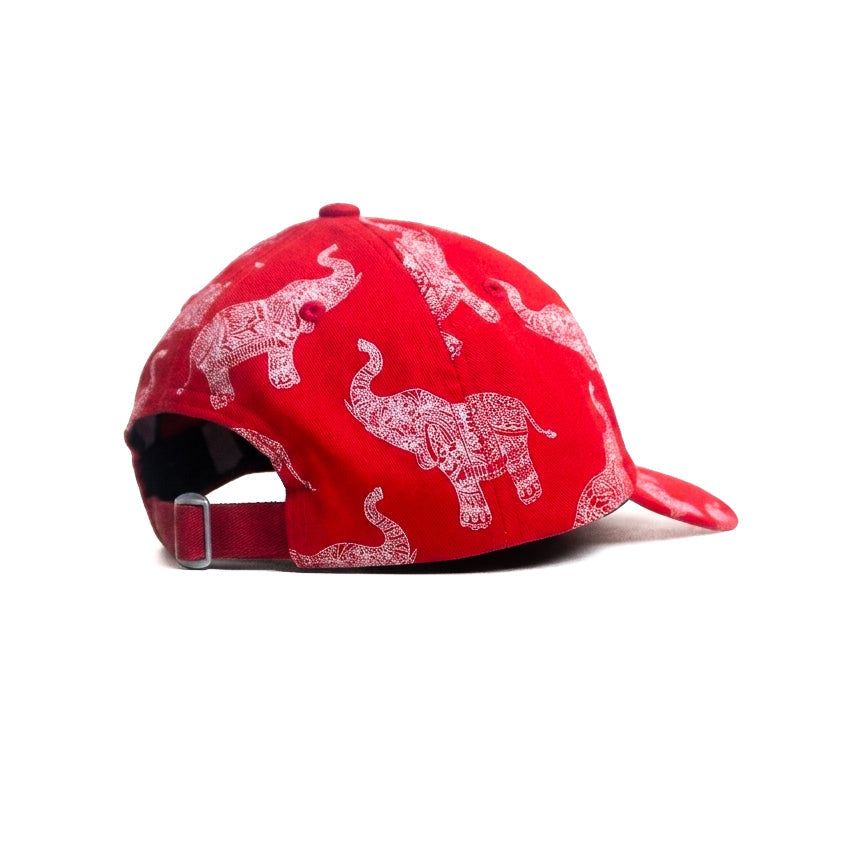 Red Attire Bockless Cap