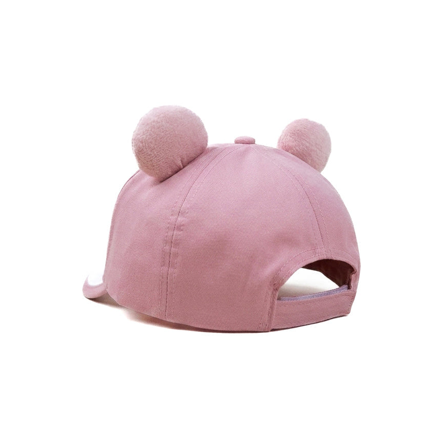 Pink Bear Kids Funday Cap