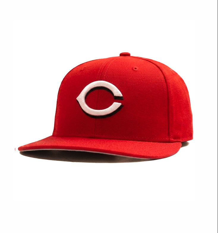 C Red Snapback Cap