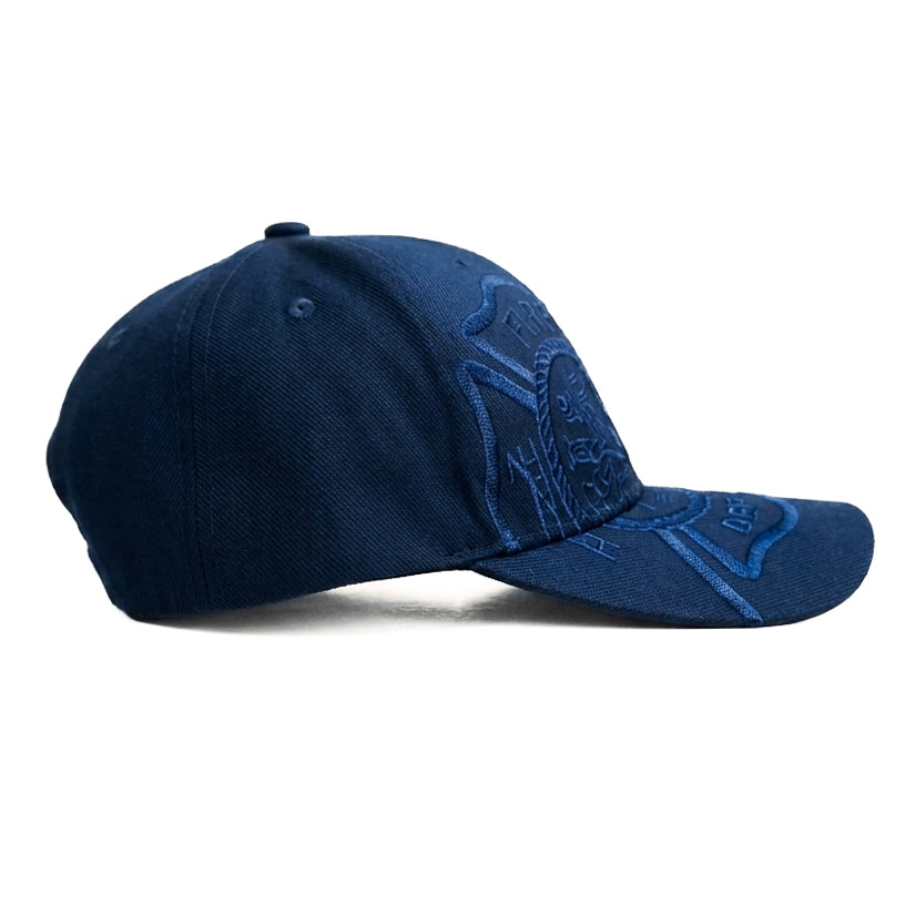Fire Dept. Embroided Snapback Cap