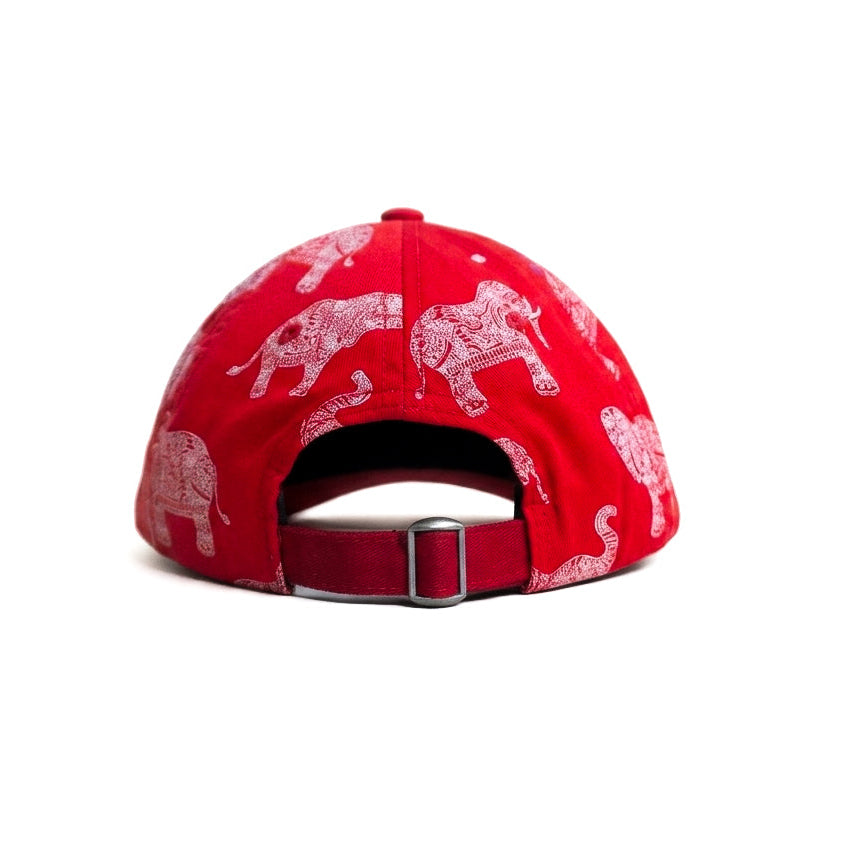Red Attire Bockless Cap
