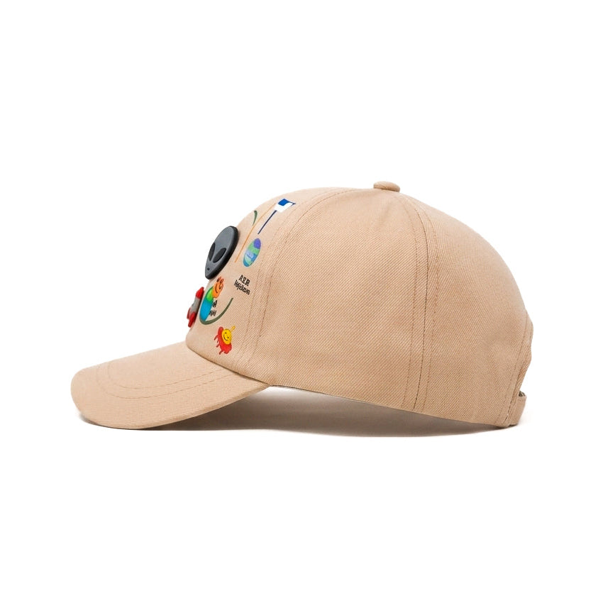 Beige Astronaute Funday Kids Cap