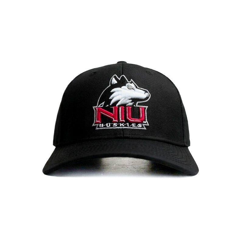 New Era NIU HUSKIES Limited Edition Black Snapback