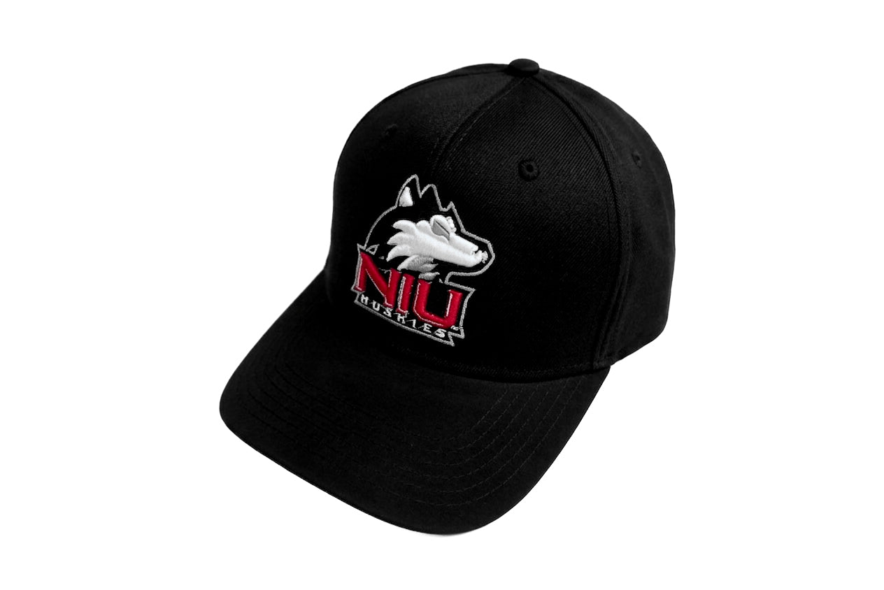 New Era NIU HUSKIES Limited Edition Black Snapback