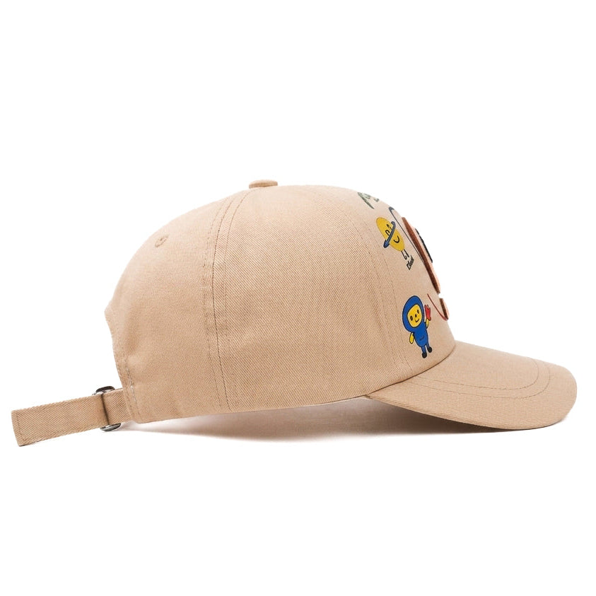 Beige Astronaute Funday Kids Cap