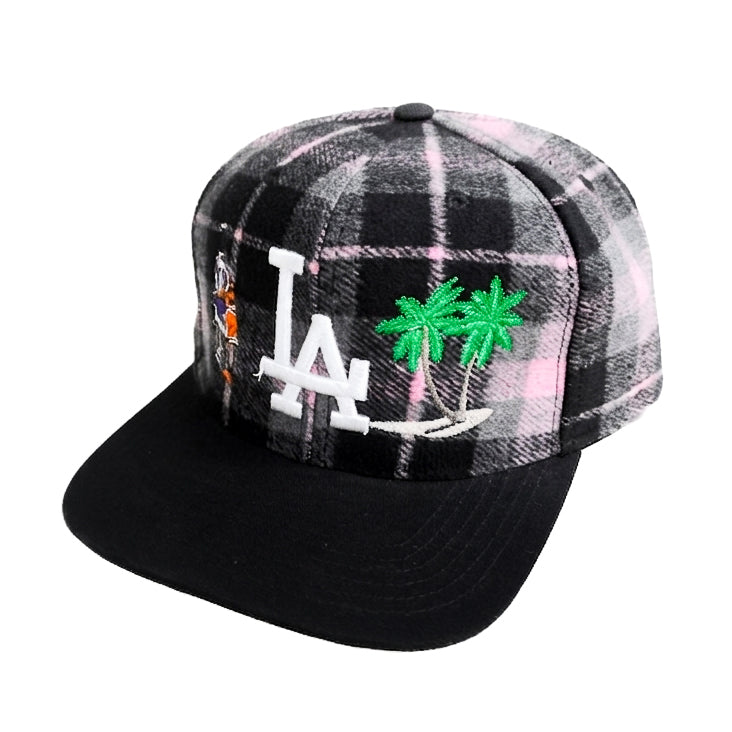 LA Pink Black Beach Limited Edition Snapback Cap